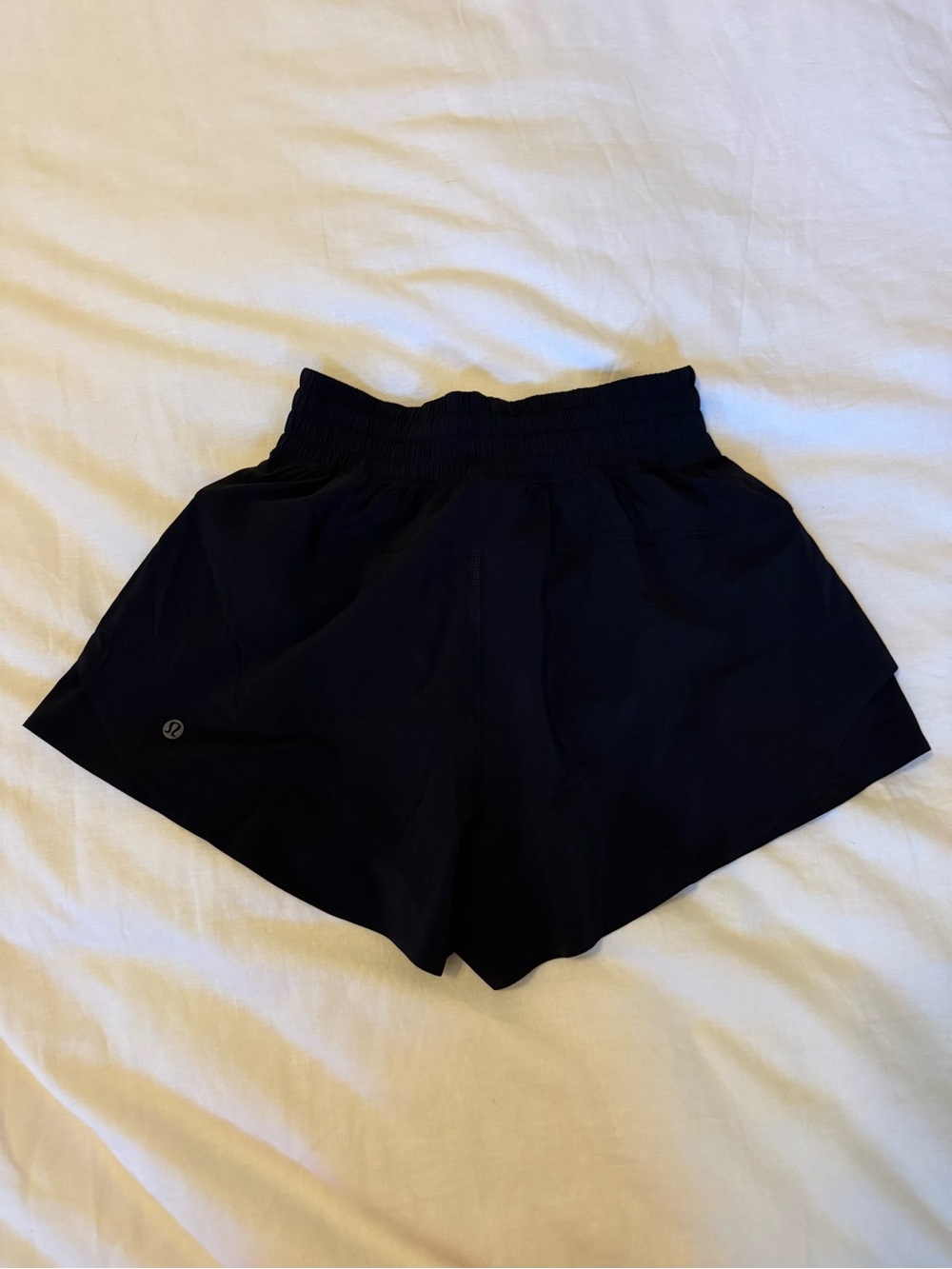 lululemon athletica Black Athletic Running Shorts